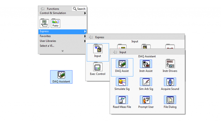 Figure 2: DAQ Assistant block