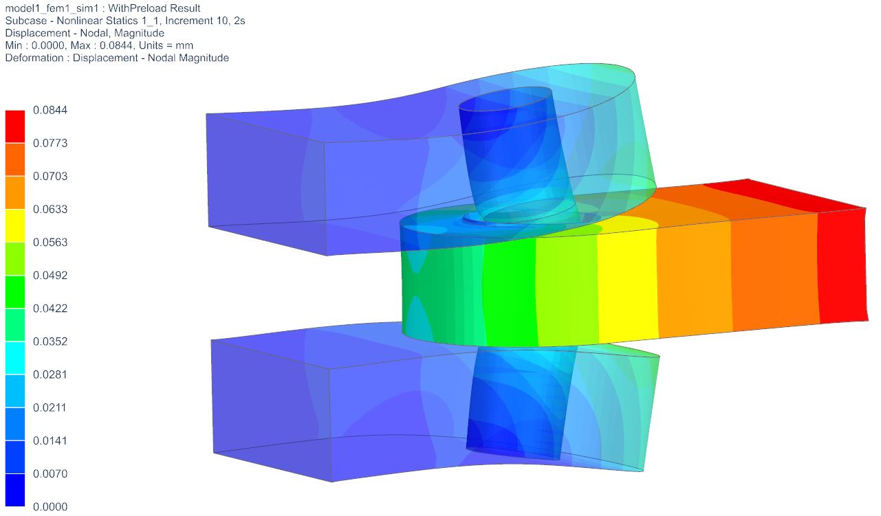 Interference Fit Effect in Simcenter 3D